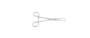 Затискач Allis, 5х6 зуб. 19см